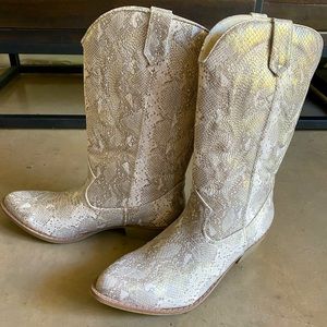 Coconuts Cowboy Boots - Brand New, Size 9